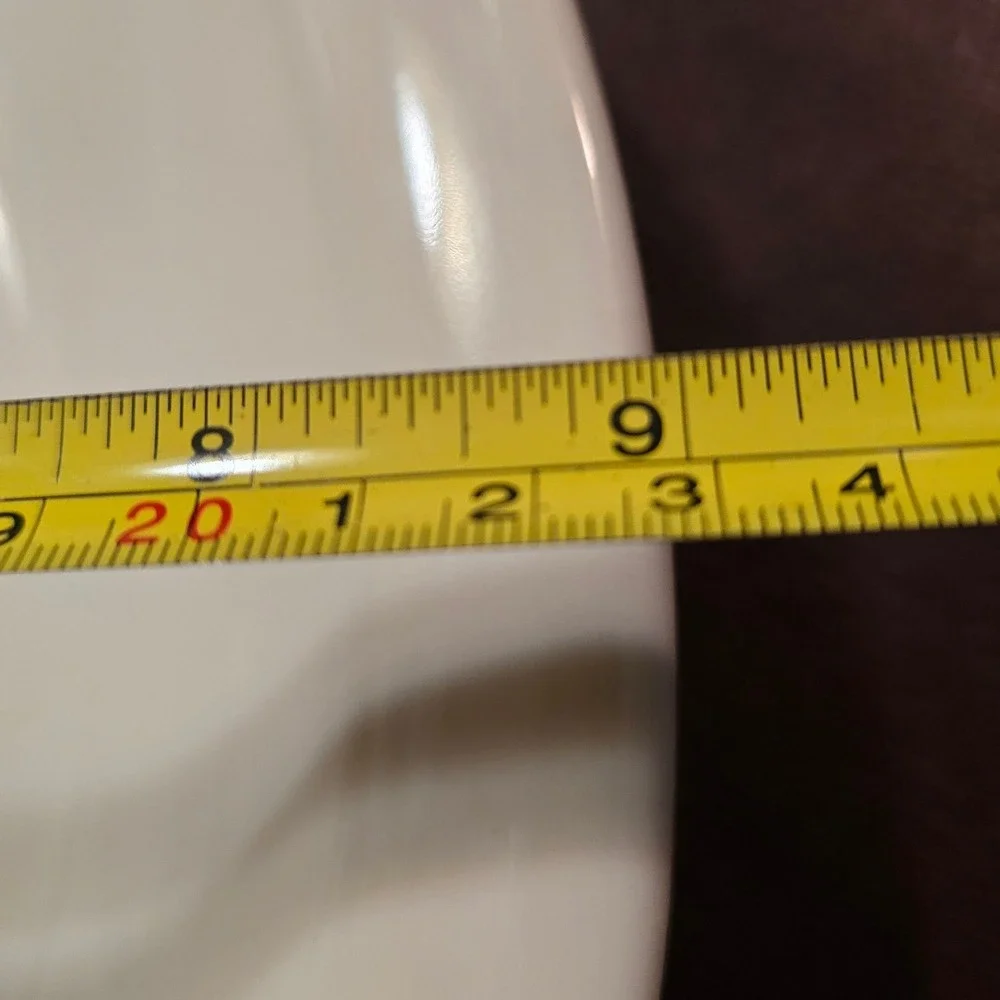 Homer Laughlin China Oval Serving Bowl 12 Inch  USA‎ PPC Heavy Duty